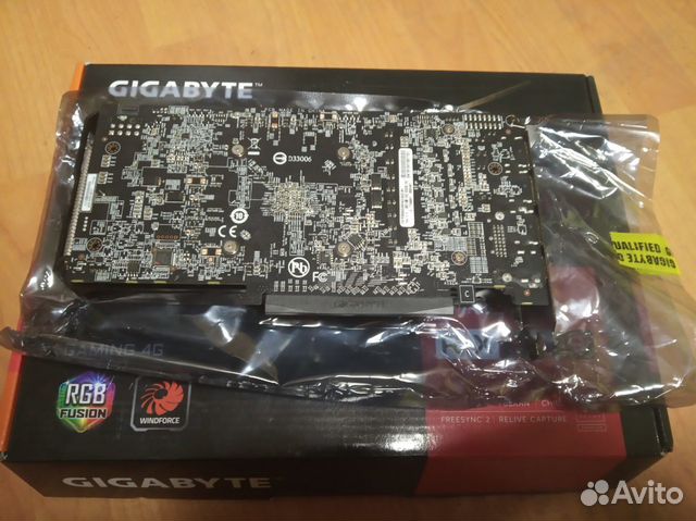 Видеокарта gigabyte Radeon RX 580 1340Mhz PCI-E 3