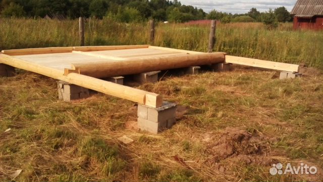 Сруб бани 4х5+2м.Доставка,установка