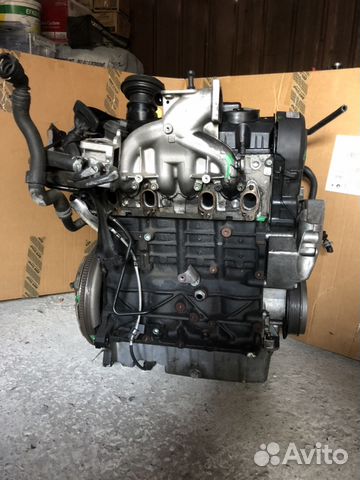 Мотор AXR 1.9 TDI для Audi VW Skoda