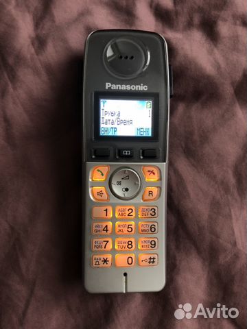 Телефон dect Panasonic KX-TG8075