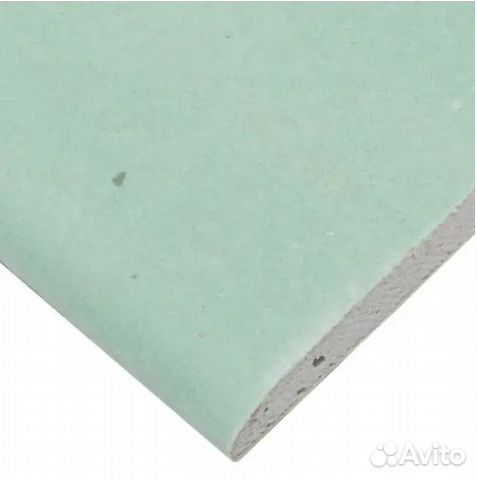 Гипсокартон влагостойкий Knauf гсп-Н2 2500x1200х12 Гипсокартон влагостойкий Knauf гсп-Н2 2500x1200х12