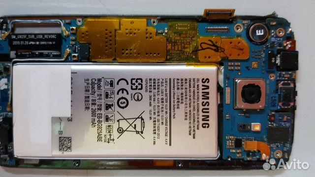Материнская плата SAMSUNG S6 edge 128гб