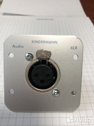 Разъём Audio XLR. Новый