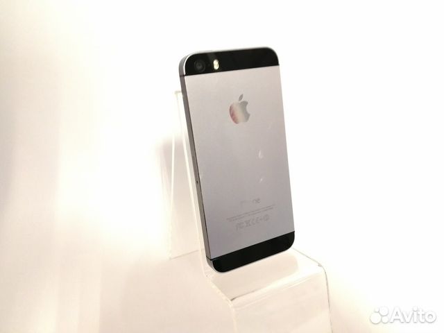 iPhone 5S 16 gb Space Gray, без коробки, витринный