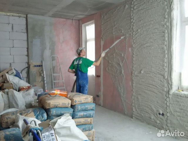 Механизированная штукатурка