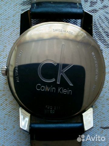 Швейцарские наручные часы Calvin Klein Мужские