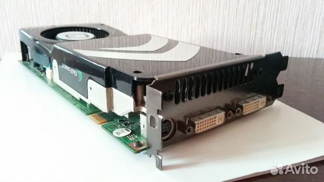 Видеокарта GeForce 8800 на запчасти