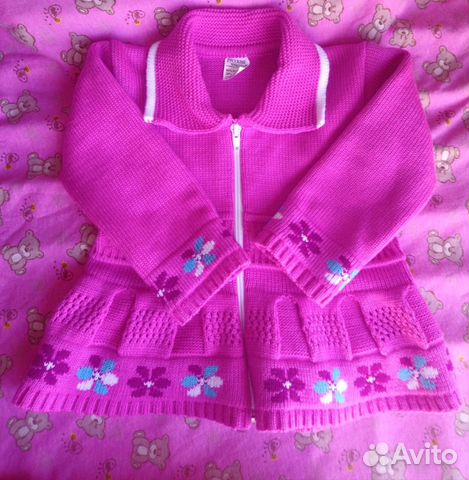 Комплект вязаный