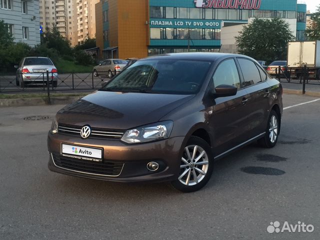 Volkswagen Polo 1.6 AT, 2015, 50 000 км
