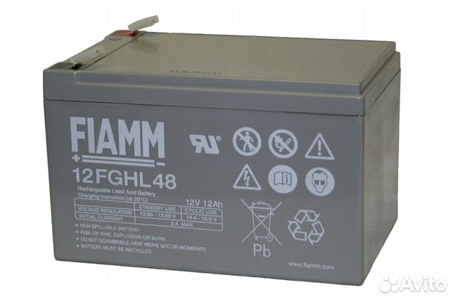 Аккумулятор, fiamm 12 fghl 48 Аккумуляторы с повыш