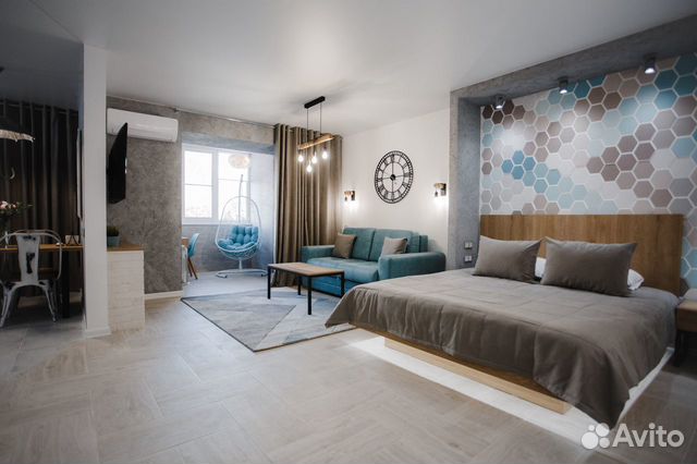 

1-к. квартира, 44 м², 2 кровати