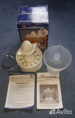 Новая соковыжималка Binatone Новая соковыжималка Binatone