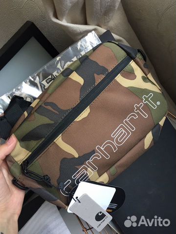 Сумка на пояс на плечо бананка carhartt