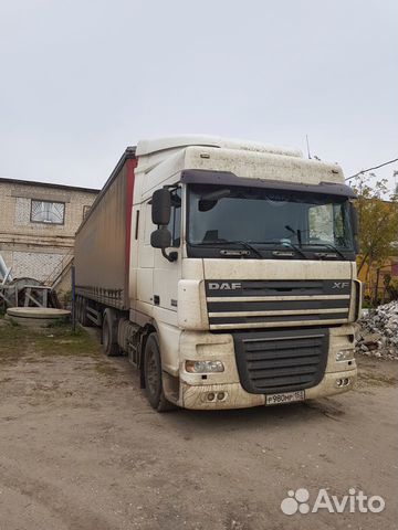 DAF 105 в сцепке