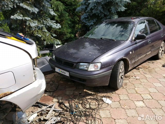 Toyota Carina E 2.0 МТ, 1993, битый, 333 333 км