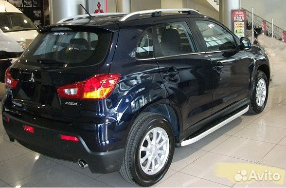 Рейлинги на крышу серебро для Mitsubishi ASX 2010 Рейлинги на крышу серебро для Mitsubishi ASX 2010