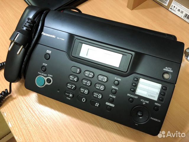 Телефон Panasonic с аон и факсом