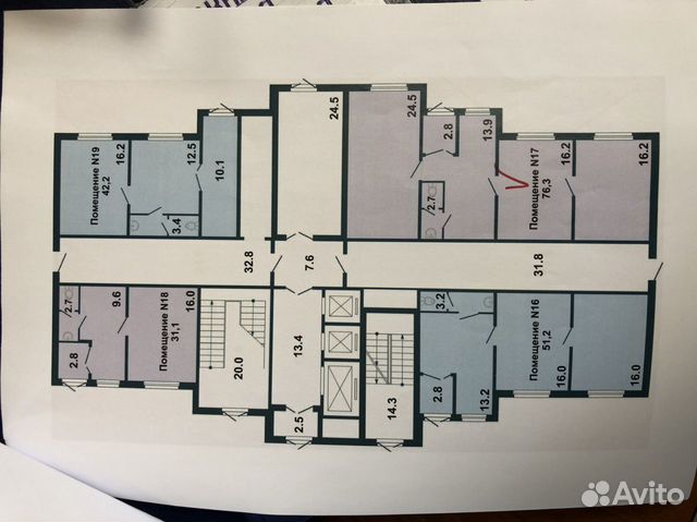 Продам помещение свободного назначения, 76.30 м² Продам помещение свободного назначения, 76.30 м²