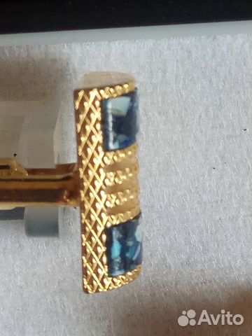 Запонки Токио с булавкой и заколкой для галстука