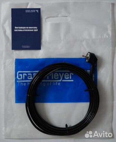 Греющий кабель для кровли GM 25вт/м (Голландия) Греющий кабель для кровли GM 25вт/м (Голландия)