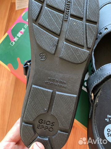 Новые школьные туфли Gioseppo 38,5-39 нат. кожа