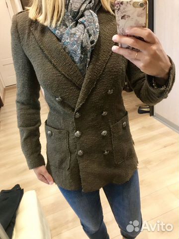 Утеплённые пиджаки Zara Baon