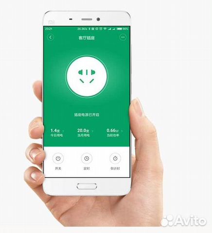 Умная розетка Xiaomi Mi Smart Power Plug (Wi-Fi) z Умная розетка Xiaomi Mi Smart Power Plug (Wi-Fi) z