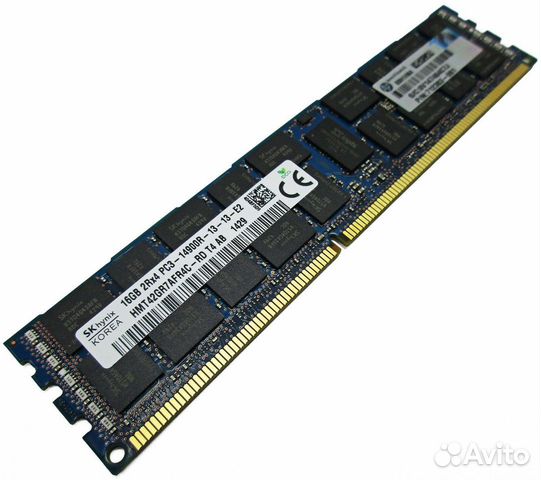 Оперативная память HP DDR3 16GB 14900R ECC REG Оперативная память HP DDR3 16GB 14900R ECC REG