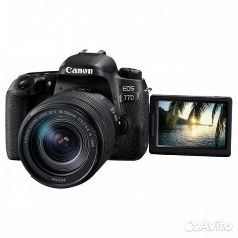Canon EOS 77D kit 18-135mm IS USM новый (гарантия)