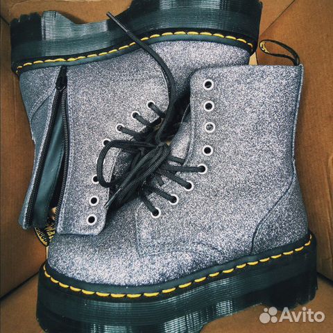 jadon glitter doc martens