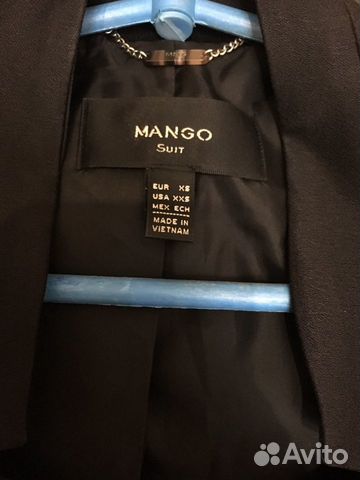 Пиджак двубортный mango