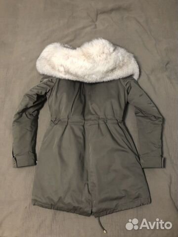 Парка пуховик песец мех Парка пуховик песец мех
