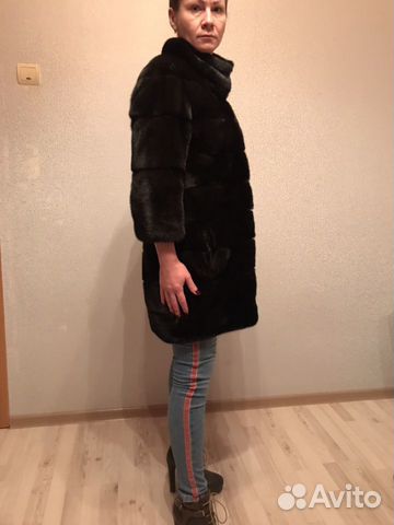 Шуба норковая поперечка Каляев