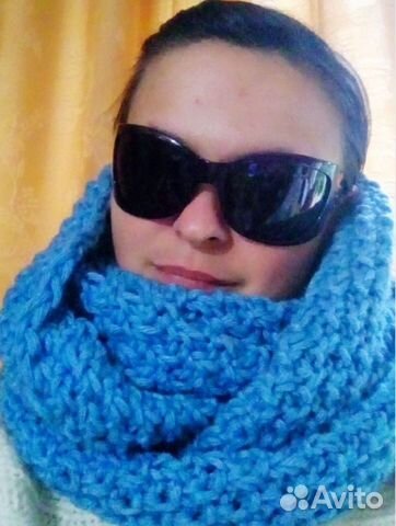 Новый Шарф Снуд. Натуральная шерсть. Ручная работа Новый Шарф Снуд. Натуральная шерсть. Ручная работа