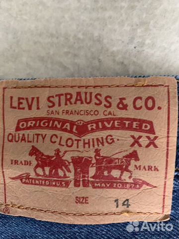 Джинсы, размер 14, Levis, оригинал Джинсы, размер 14, Levis, оригинал
