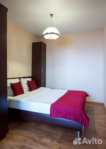 

1-к. квартира, 45 м², 2 кровати