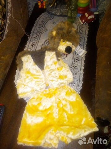 Костюм ежика,медведя, зайца, грибов