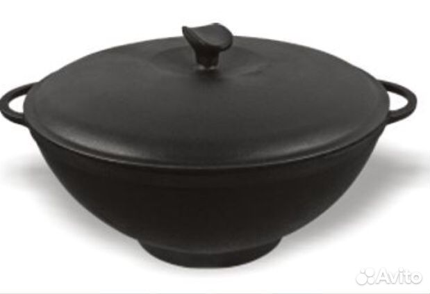 Казан.Кастрюля WOK 5,5л.Посуда.Жаровня.Сковорода