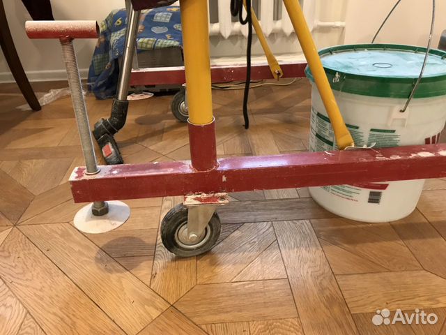 Строительные леса разборные (тура) на колёсах Строительные леса разборные (тура) на колёсах