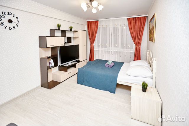 

1-к. квартира, 33 м², 2 кровати