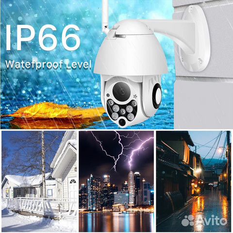 Уличная Поворотная IP камера
