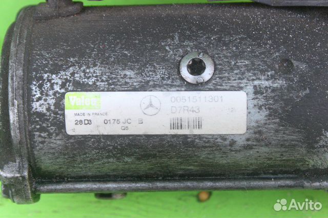 Стартер Mercedes V-Class W638 611.980 2.2 CDI 2003