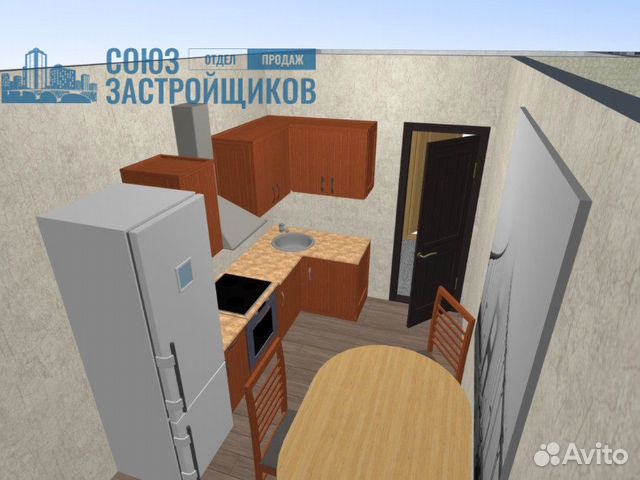 1-к квартира, 40.4 м², 5/10 эт.