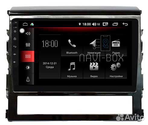 Штатная магнитола на Toyota Land Cruiser 200 2016+