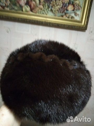Шапка норковая новая