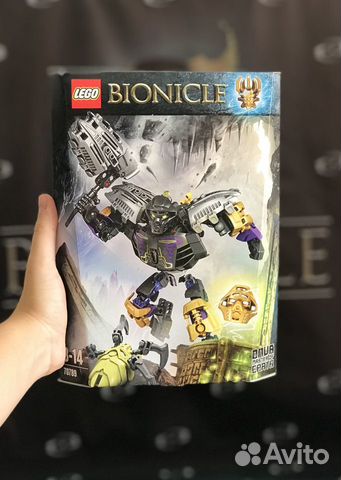 Новый и запакованный Lego Bionicle 70789 Onua Новый и запакованный Lego Bionicle 70789 Onua