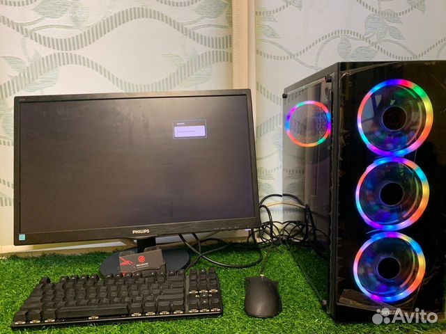 Игровой пк Ryzen 3600/GTX1070/16GB/SSD