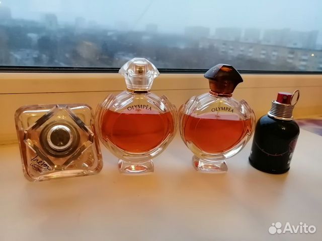 Paco rabanne, lancome, cacharel