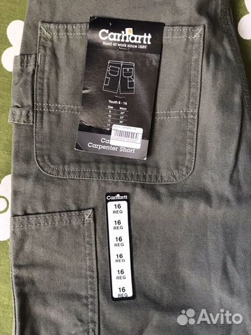 Новые шорты Carhartt джинсы джинцы брюки штаны