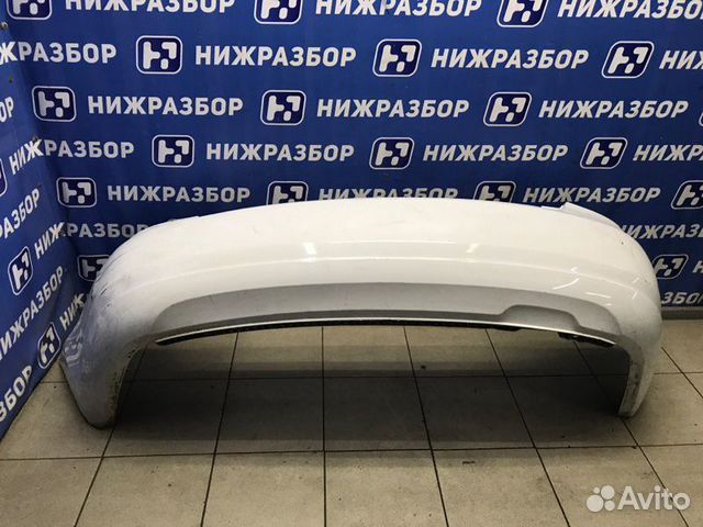 Бампер задний Vw Polo Sedan 2011)